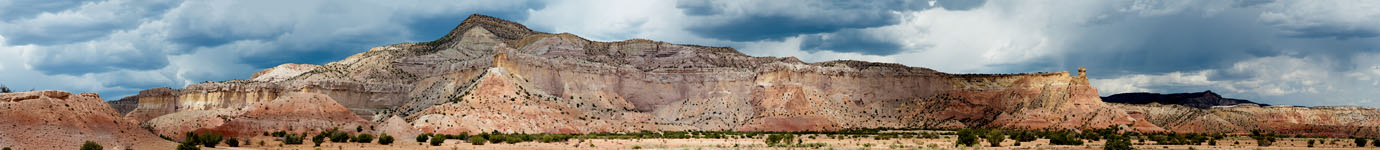 Panoramic View from Old Ghost Ranch Single Track